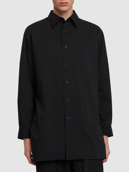 GFX logo cotton blend shirt