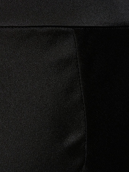Satin flared pants