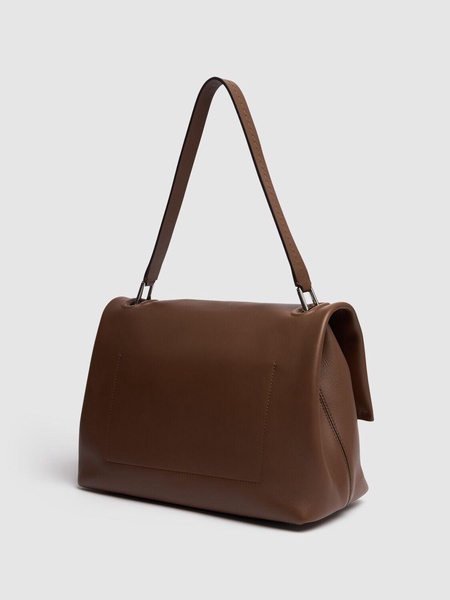 Archetipo 06 leather shoulder bag