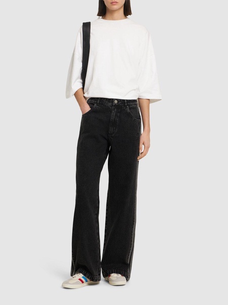 Denim 3-stripe jeans