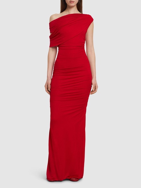 Jersey sablé dress