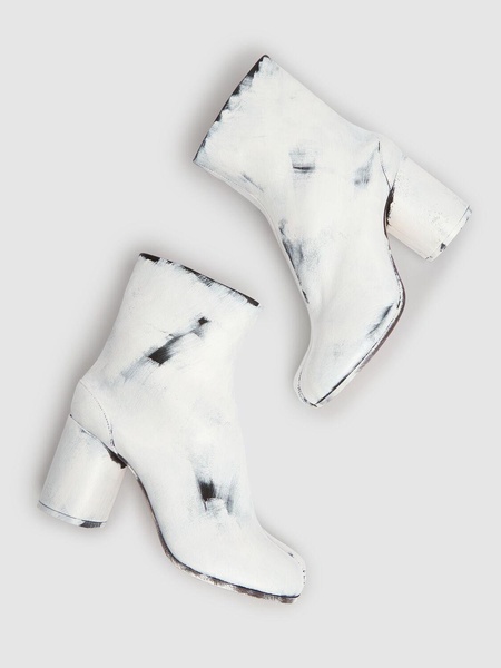 80mm Tabi Bianchetto ankle boots