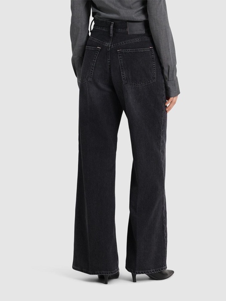 2022 flared high waist denim jeans