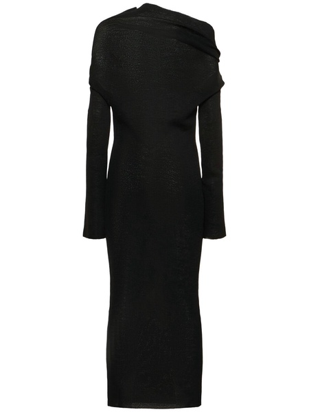 Barbro knit wool midi dress