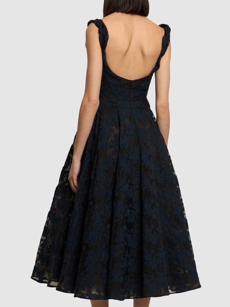 Chichi cotton blend midi dress