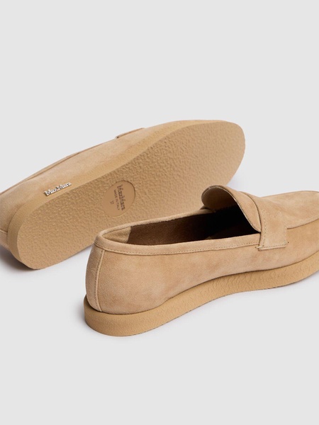 20mm Softmoc suede loafers