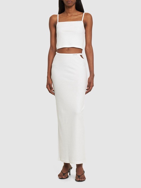 Cami cotton crop top