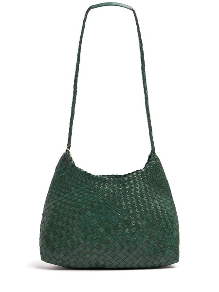 Santa Rosa handwoven tapered leather bag