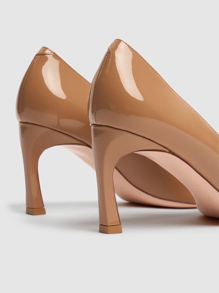 70mm Trompette patent leather pumps