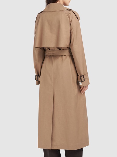Otello twill trench coat