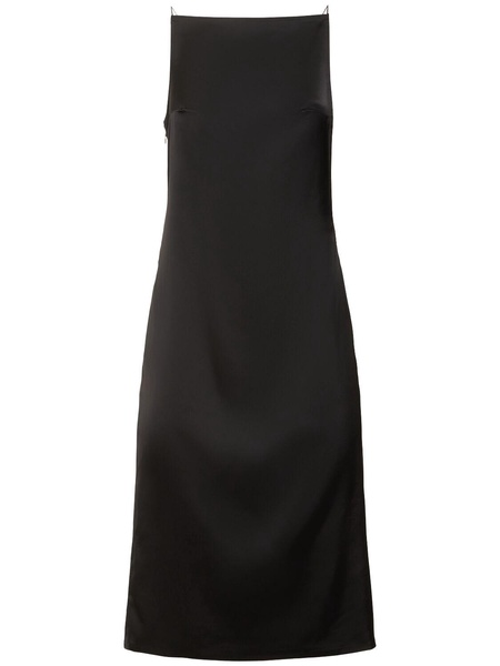 La Robe Spoglio satin midi dress
