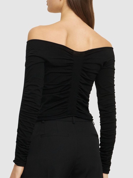 V neck knitted top
