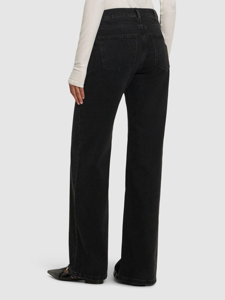 Hugh mid rise straight jeans