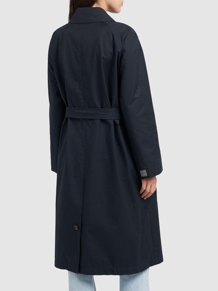 Orleans twill trench coat