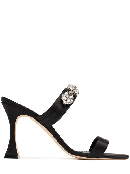 90mm Persan satin sandals