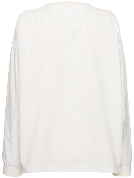 Amira jersey crewneck sweatshirt