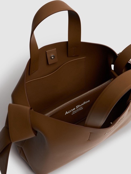 Musubi leather tote bag