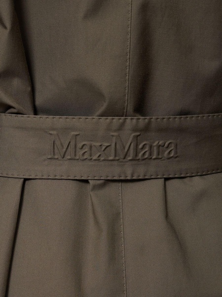 Utrench twill trench coat