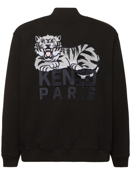 Happy Tiger embroidered bomber jacket