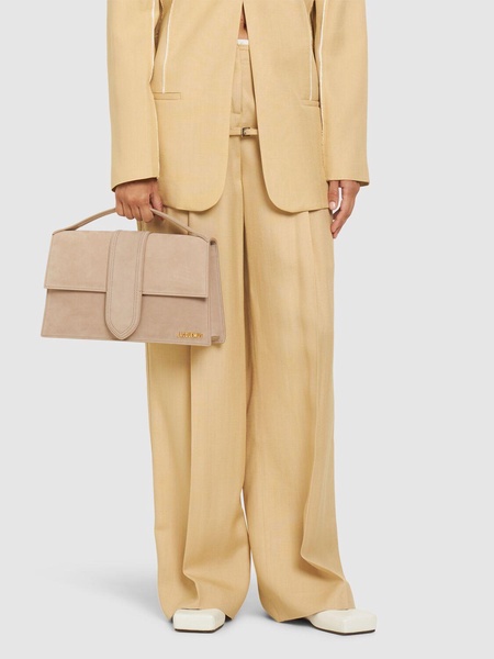 Le Bambinou leather top handle bag