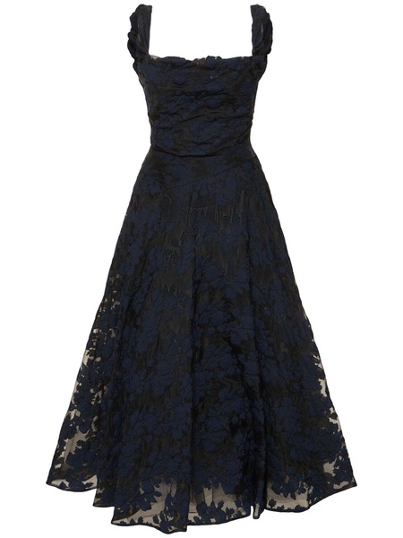 Chichi cotton blend midi dress