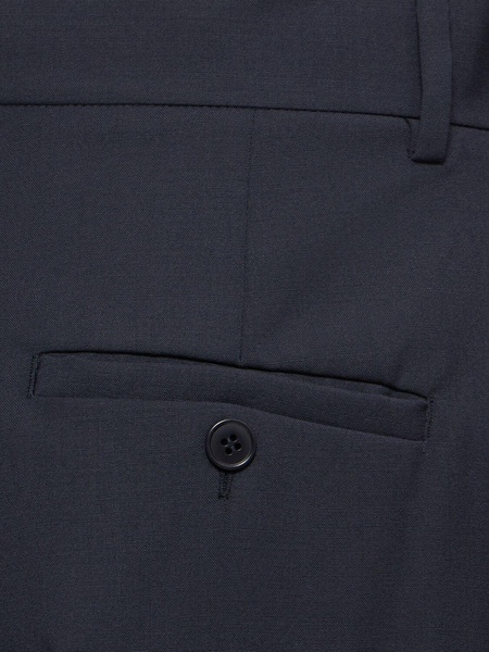 Visivo stretch wool wide pants