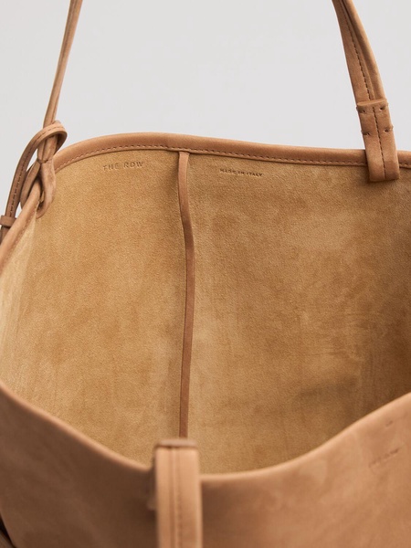 Park three nubuk leather tote bag