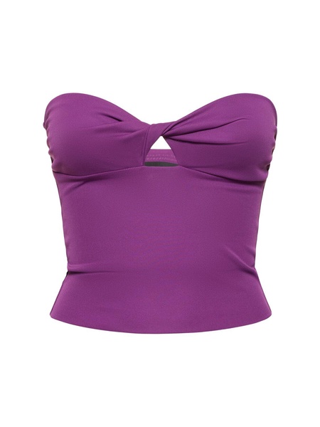 Lucille strapless jersey top