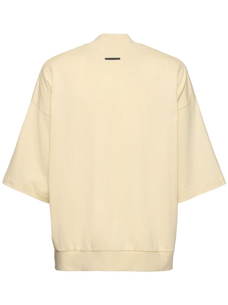 Fear Of God logo 3/4 mock neck t-shirt
