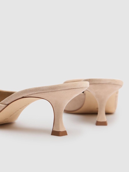 50mm Maysale suede mules