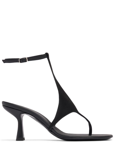 70mm Bo Diamond leather sandals