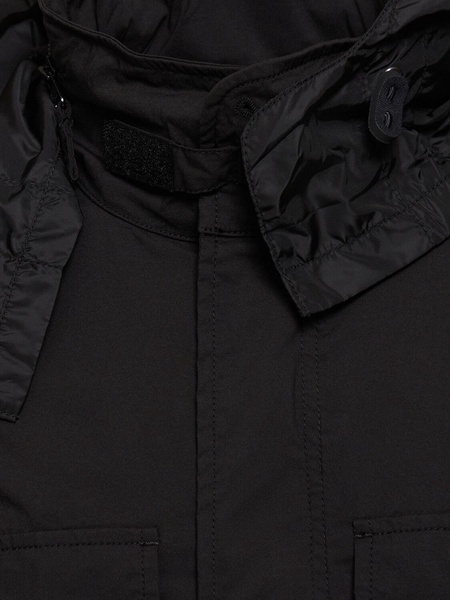 Minifield cotton blend poplin jacket