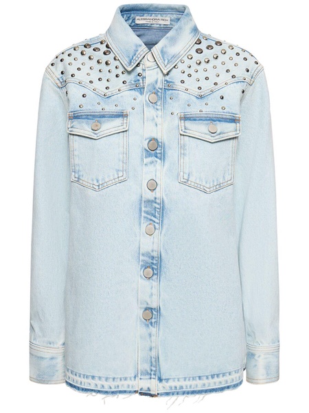 Denim jacket w/ studs