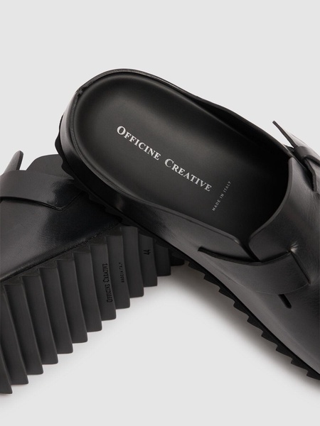 Agorà leather sandals