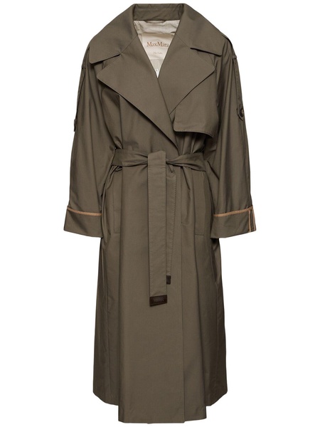 Utrench twill trench coat
