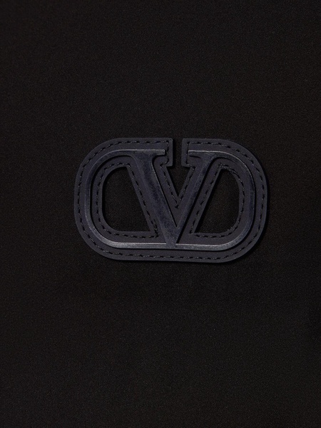 V logo down jacket