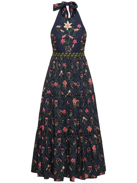 Consuelo Pacifico cotton midi dress
