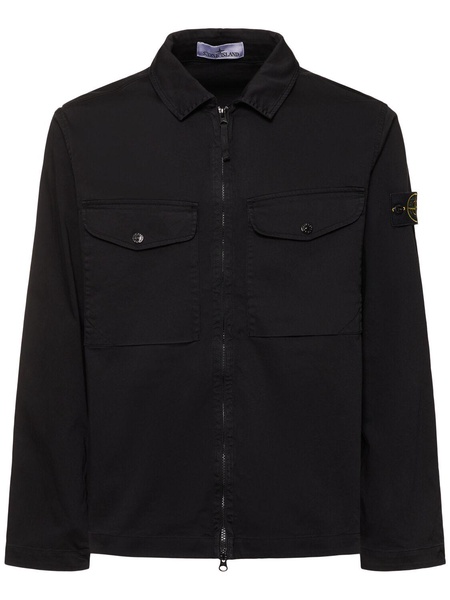Zipped overshirt