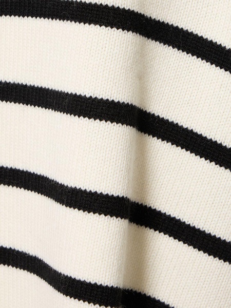 Courtney striped wool cashmere sweater