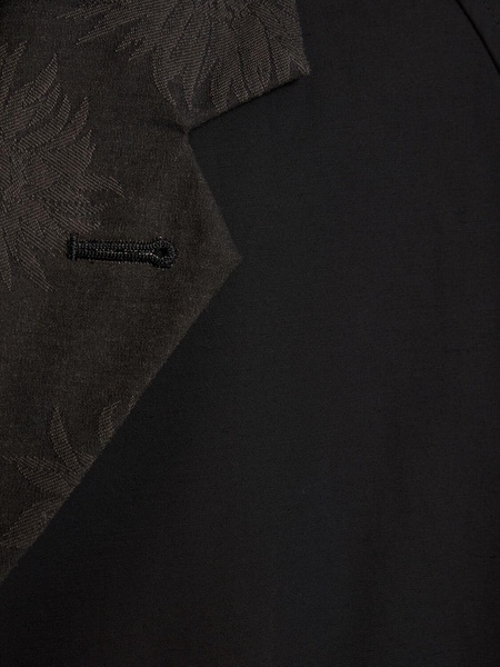 Cotton blend long coat