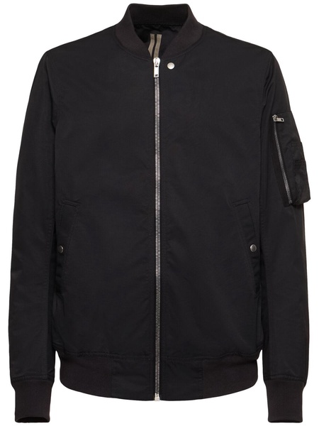 Classic flight bomber jacket
