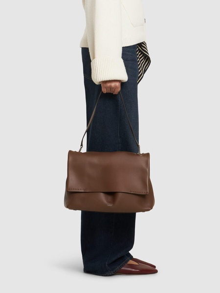 Archetipo 06 leather shoulder bag