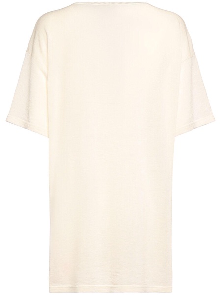 Jiselle linen blend short sleeved top