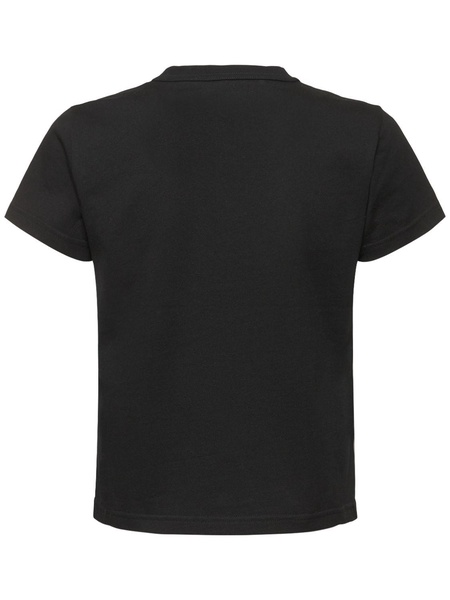 Essential shrunk cotton jersey t-shirt