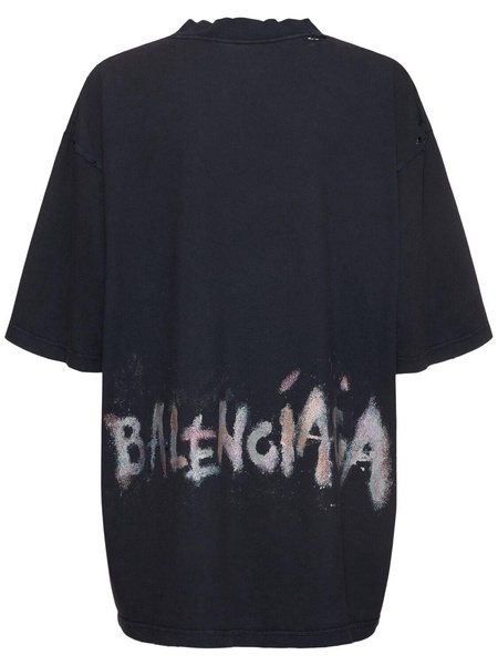 Medium fit cotton t-shirt