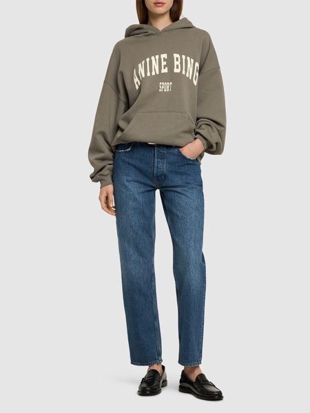 Benson high rise straight jeans