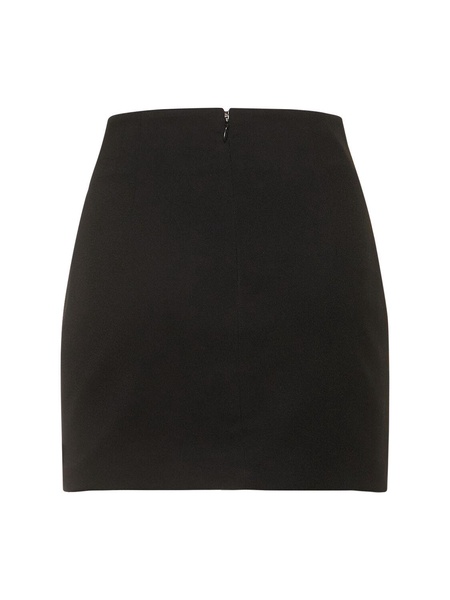 Nerea tech crepe satin mini skirt