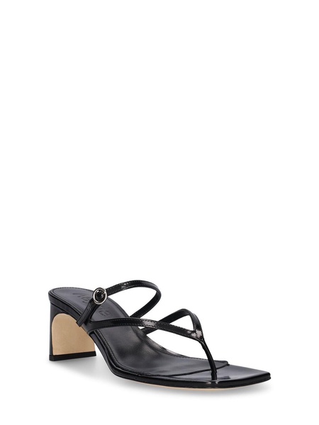 55mm Giselle leather mules