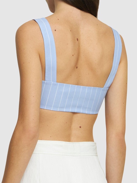 Muse bralette cotton top
