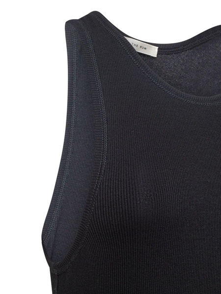 Tikea viscose jersey long tank dress